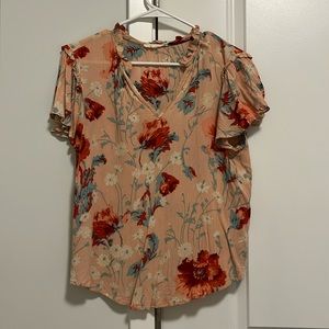 ModCloth flowy floral top